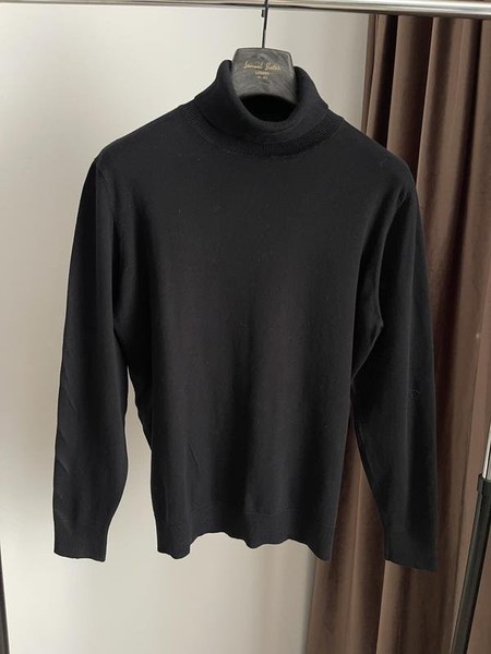 Men C&A Turtleneck Black M