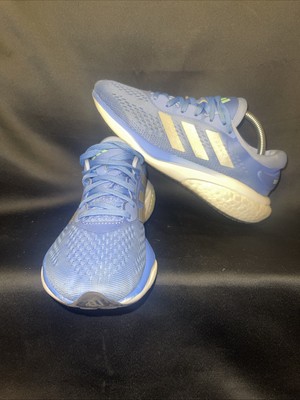 Adidas Women's Supernova 2 Running Shoes Blue  Athletic Sneaker Sz.5.5
