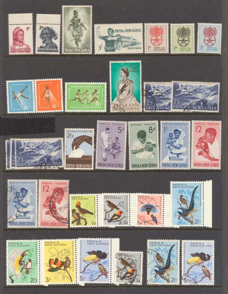EBG. Stamps of Papua / Papua  New Guinea - Image 2 of 4