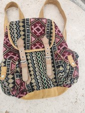 Southwest Backpack Boho Hippie Tapestry Drawstring