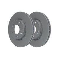 2X Bremsscheibe ATE 24.0126-0126.1 Passend FüR Hyundai KIA