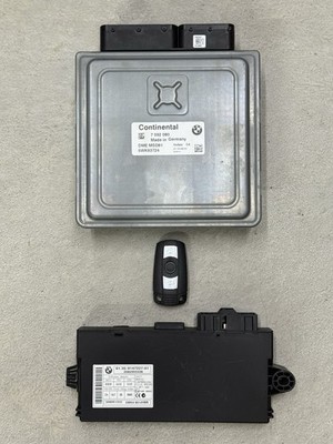 2007-2010 BMW 535i 535 N54 E60 ECU DME Engine Computer CAS Key Set 7 592 080