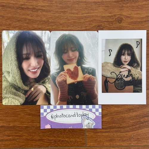 WAVES MAGAZINE x WENDY RED VELVET PHOTOCARD POLA SET OFFICIAL - Picture 7 of 21
