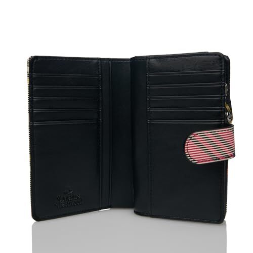 Vivienne Westwood DERBY Wallet Red White Black Women Purse Vivienne Westwood DERBY Wallet Red White Black Women Purse