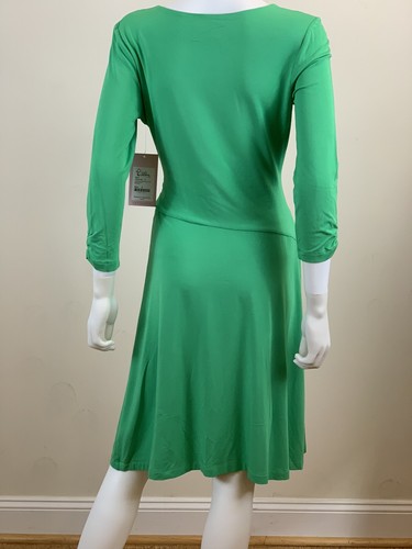 Vestido LILLY PULITZER Talla Pequeña "Danni" Verde Manga 3/4 Hasta la Rodilla. Nuevo con etiquetas - Imagen 7 de 12