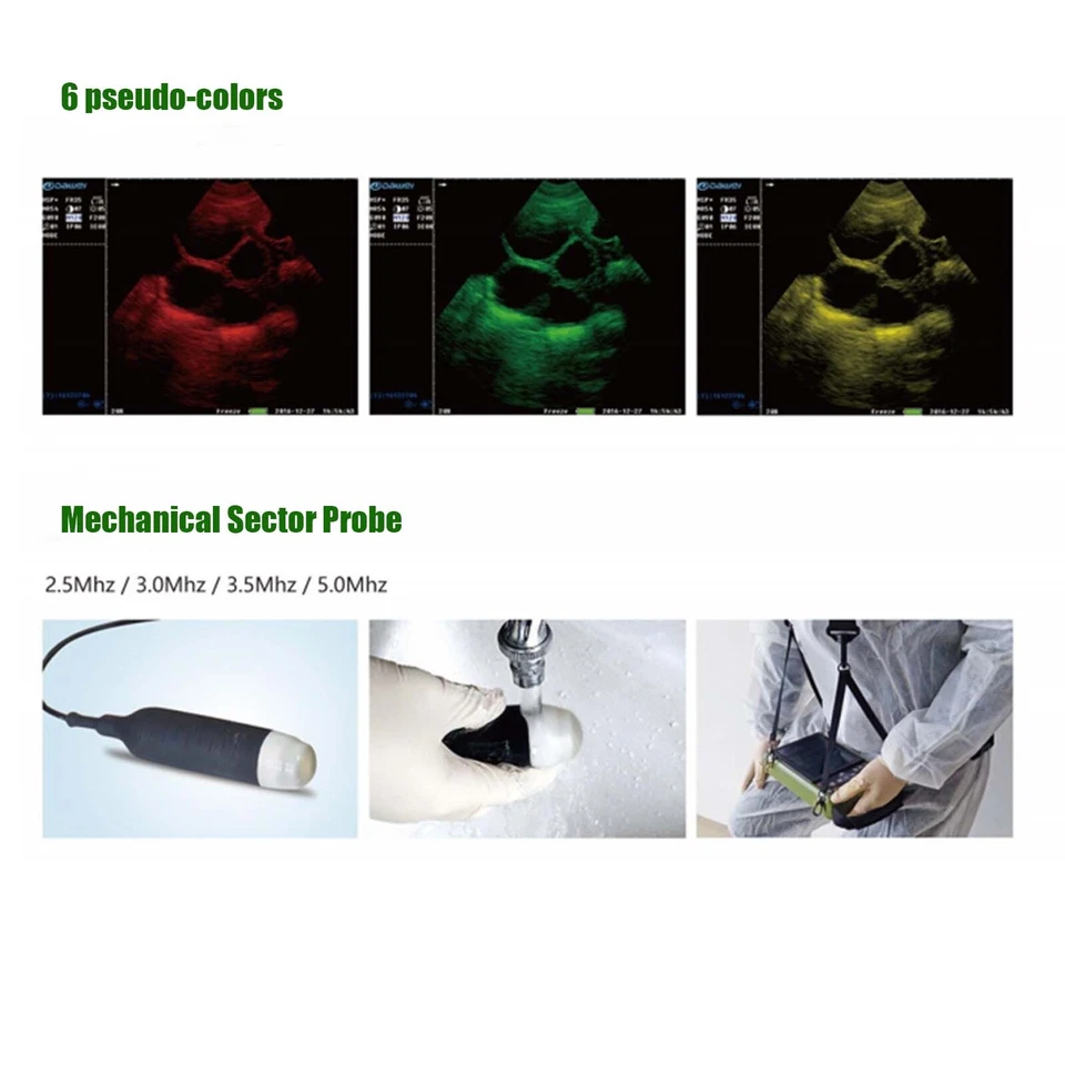 Máquina veterinária portátil de ultrassom para animais de estimação para cabra gado cavalo - Imagem 3 de 4