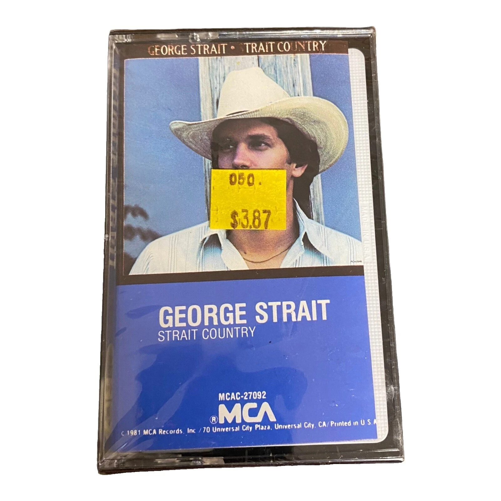 George Strait casetes de música country
