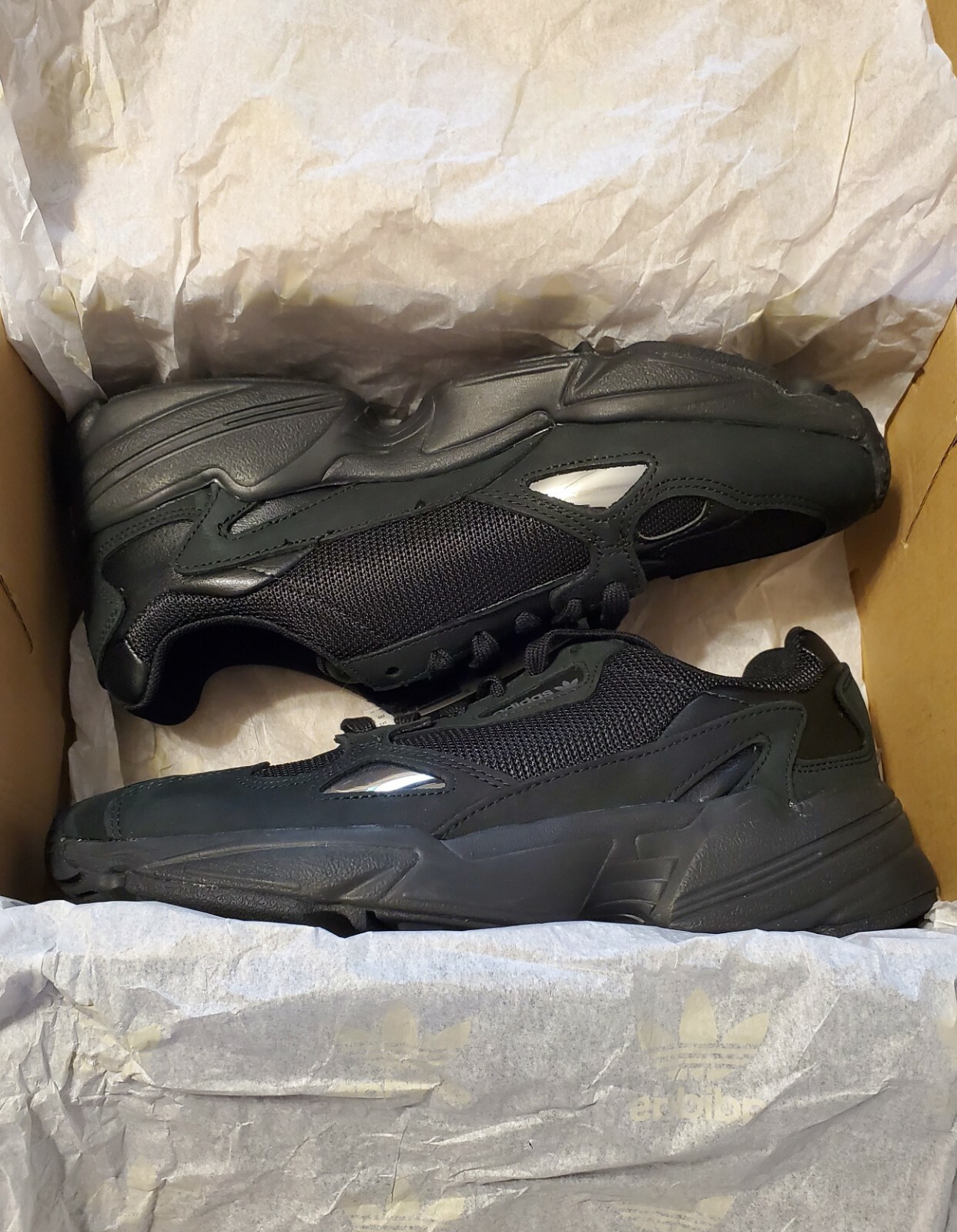 Women's Adidas Originals Falcon Core Black/Grey Five Sz 8,8.5,9,9.5,10,11  G26880
