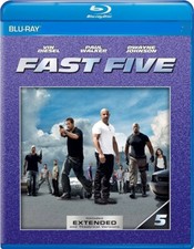 FAST FIVE Blu-ray ** DISC ONLY ** VG