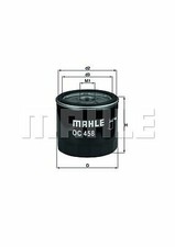 Filtro olio ALFA 147 1.9JTD 156 FIAT BRAVO II 1.9 MTJ LANCIA THESIS MAHLE OC458 