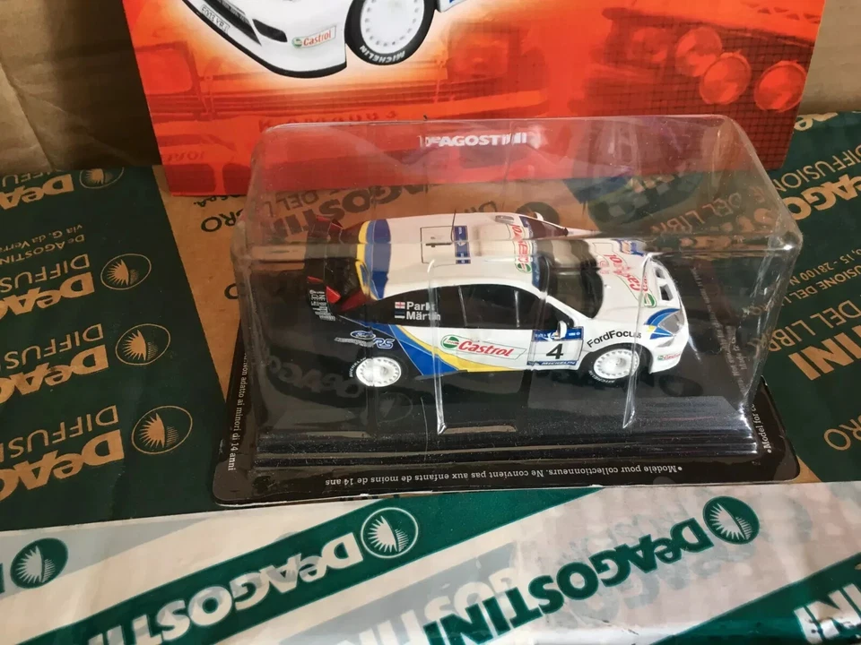 FORD FOCUS WRC ACROPOLOS 2003 MARTIN PARK 1/43 RALLY COLLECTION IXO DE AGOSTINI - Immagine 2 di 4