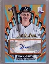 ZACK GELOF 2024 Topps Big League Opening Act Rookie RC Autograph Auto #OAA-ZG B