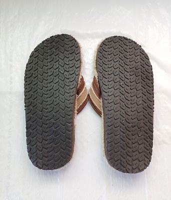 Urban Pipeline Flip Flops Mens Size 8M Breaker Brown Leather  display picture 1