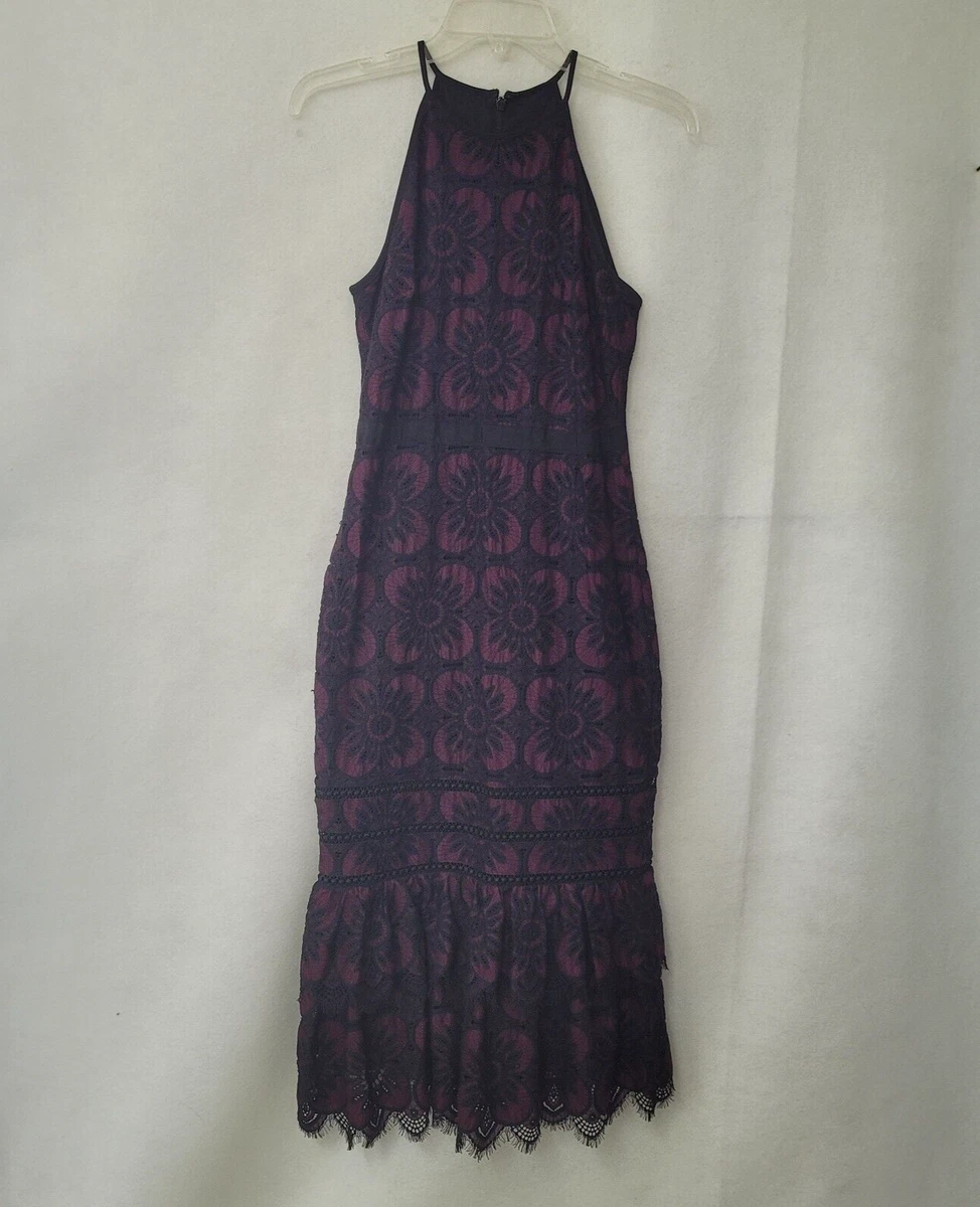 knee length dresses for ladies Lace Banana Midi Dress – The RiverLane main image 1