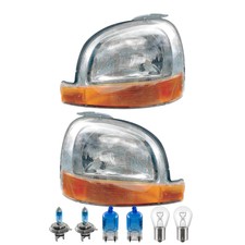 Scheinwerfer Set inkl. Premium Lampen für Renault Kangoo KC0/1_ mit Blinker