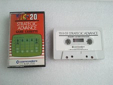 Commodore VIC 20 Stategic Advance Cassette Tape - TESTED - Vic-20