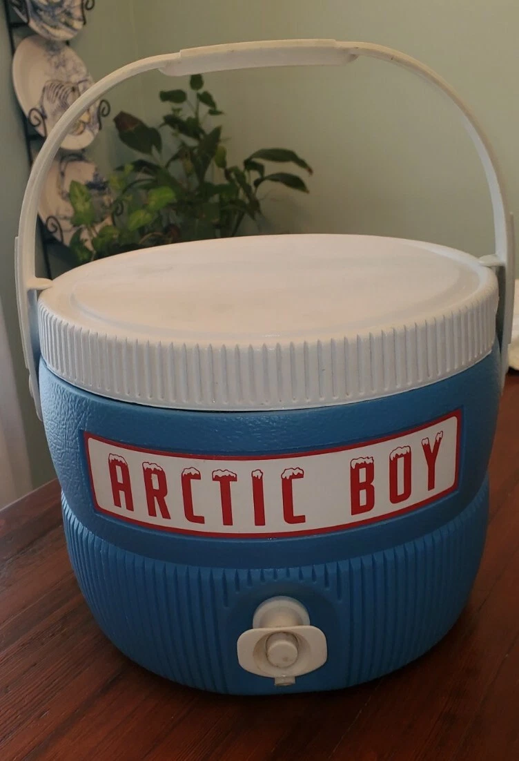 Arctic Boy Beverage Cooler Jug Insulated Dispenser Sports Water Drinks Ice Rare