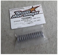 Team Durango TD330061 Rear Shock Springs DEX410 DEX410R v3 DEX410v4 Option Part