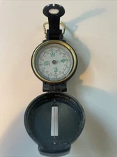 Vintage Engineer Directional Lensatic Compass Good Condition