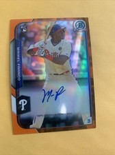2015 Bowman Chrome Maikel Franco Orange Rookie auto /25 🔥🔥📈