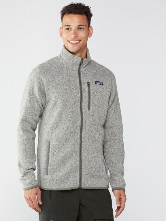 Patagonia Men's Performance Better Sweater Full Zip 25527 - Stonewash Grey  - XXL