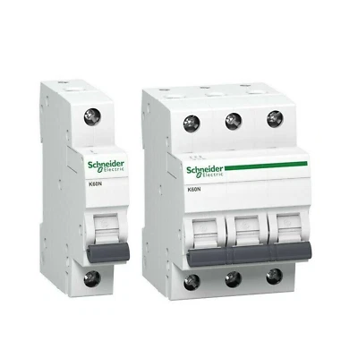SCHNEIDER ELECTRIC Schneider LS Leitungsschutzschalter Schalter 1-3 polig B / C Sicherungsautomat