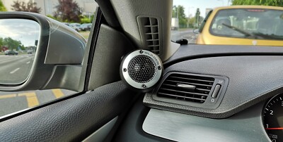 Gladen zero pro 165.2PP, Alu Gehäuse Schwarz für Hochtöner Gladen  HG-28 PV