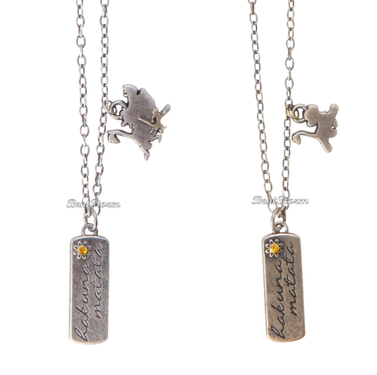 Timon and pumbaa best sale necklace