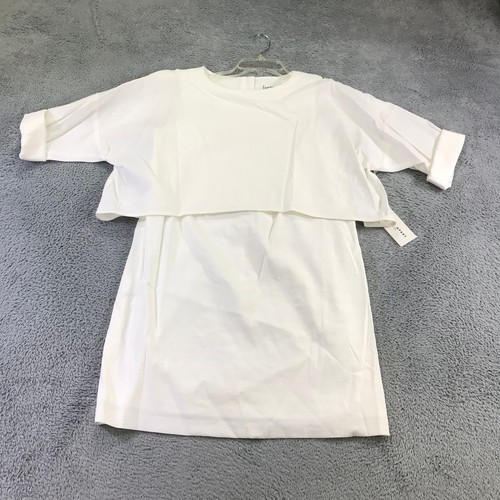 Apiece Apart Dress Womens 8 Linen Layered Dress Shirt Dress Casual ladies - Picture 2 of 13