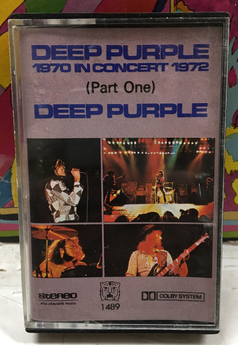 Deep Purple 1970 In Concert 1972 (Part One) Import Cassette