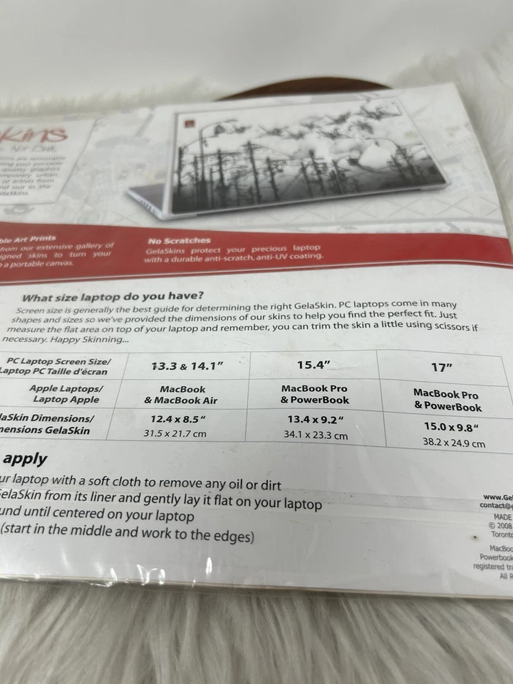 Gelaskins 15.4” Laptop Skin Fight Night Muhammad Ali Boxeo Foto 3 de 3