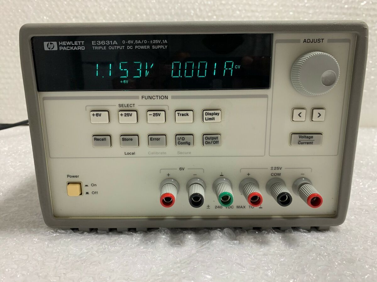 AGILENT E3631A Triple Output DC Power Supply Agilent AGILENT E3631A Triple Output DC Power Supply Agilent