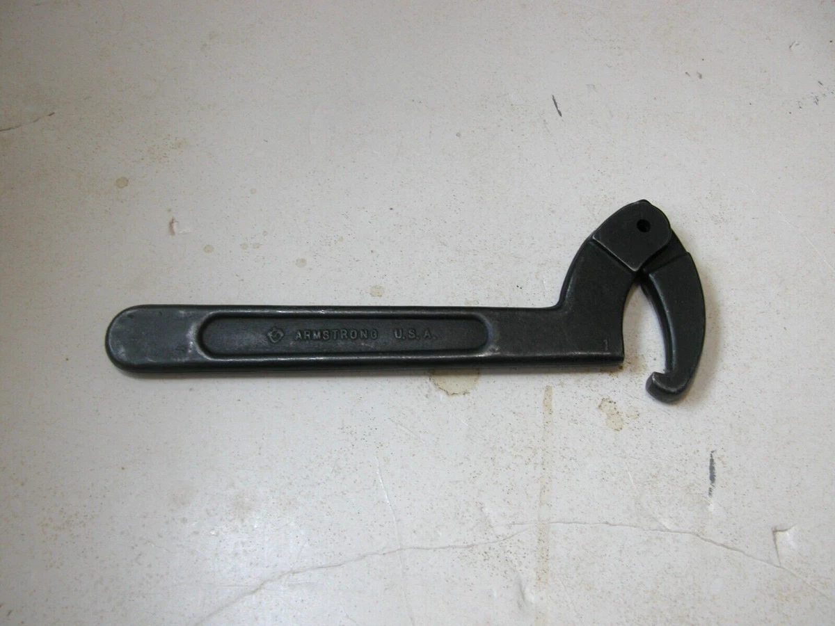 Armstrong 34-310 Adjustable Hook Spanner Wrench USA