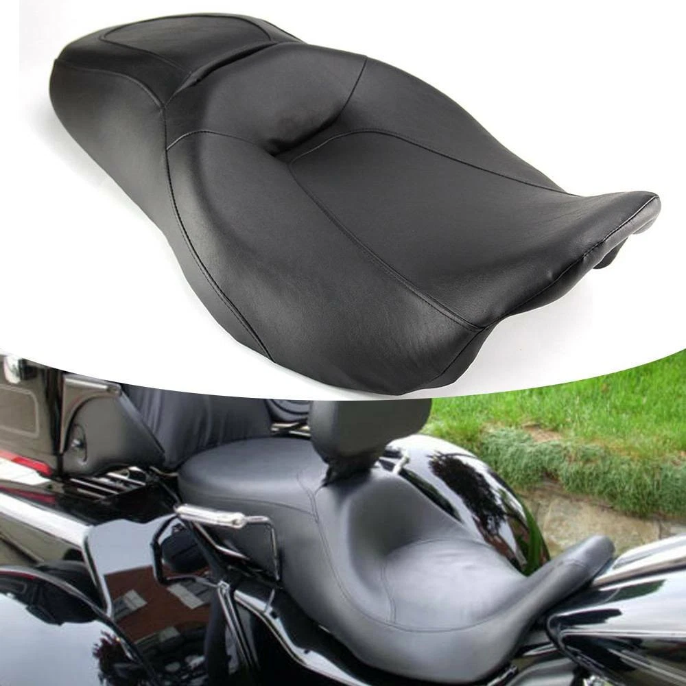 Rider Driver Passenger Seat For Harley Street Glide Road King FLHR