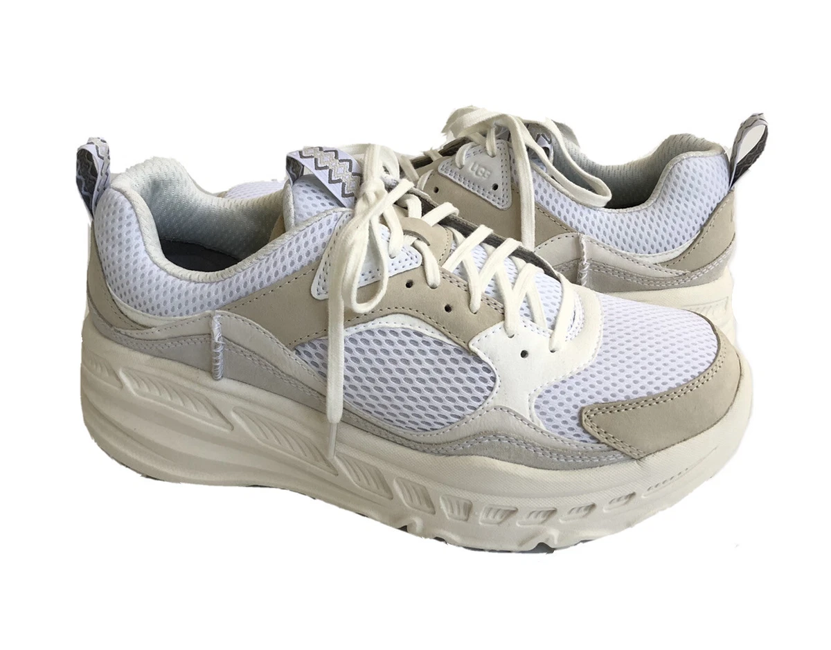 UGG MEN CA805 X LACE LOW MESH WHITE WATERPROOF SHOE US 9.5 / EU 42.5 / UK 8.5