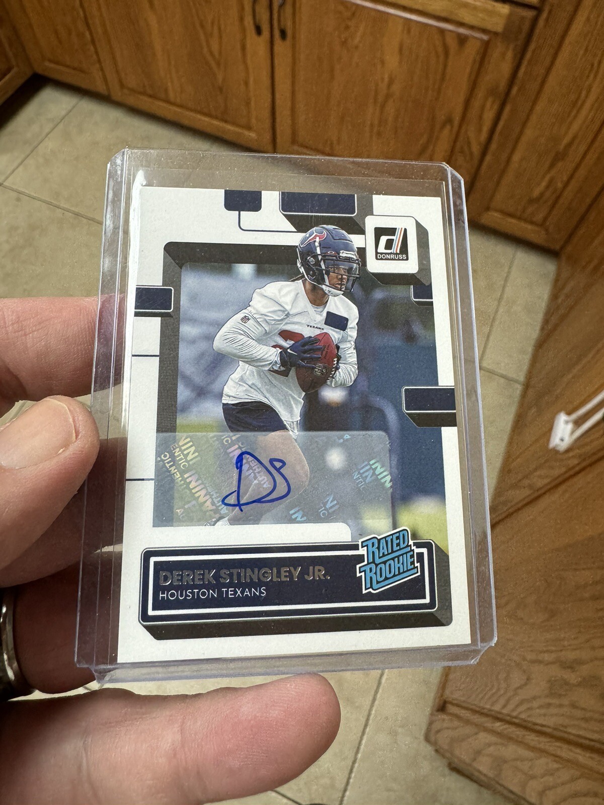 2022 Panini Donruss - Rated Rookie Autographs #351 Derek Stingley Jr. (AU, RC)