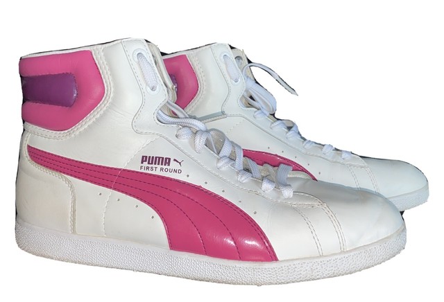 pink puma high tops