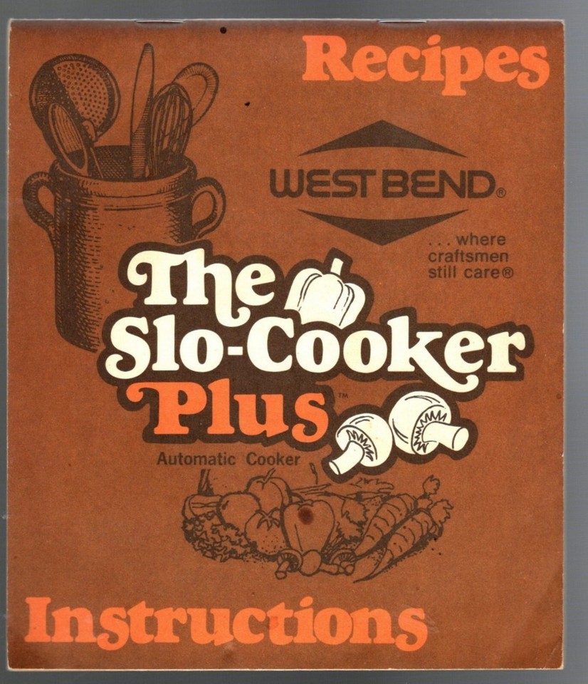 3 Slow Cooker Cookbooks, West Bend, Rival, Book of Recipe Cards eBay