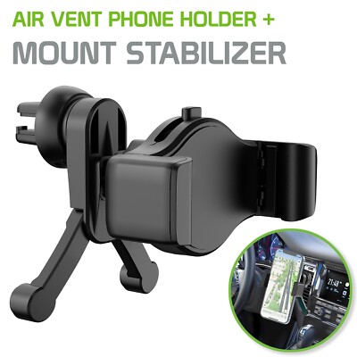 Cellet Silicon Roller Cradle Air vent Phone Mount Compatible with Apple iPhone