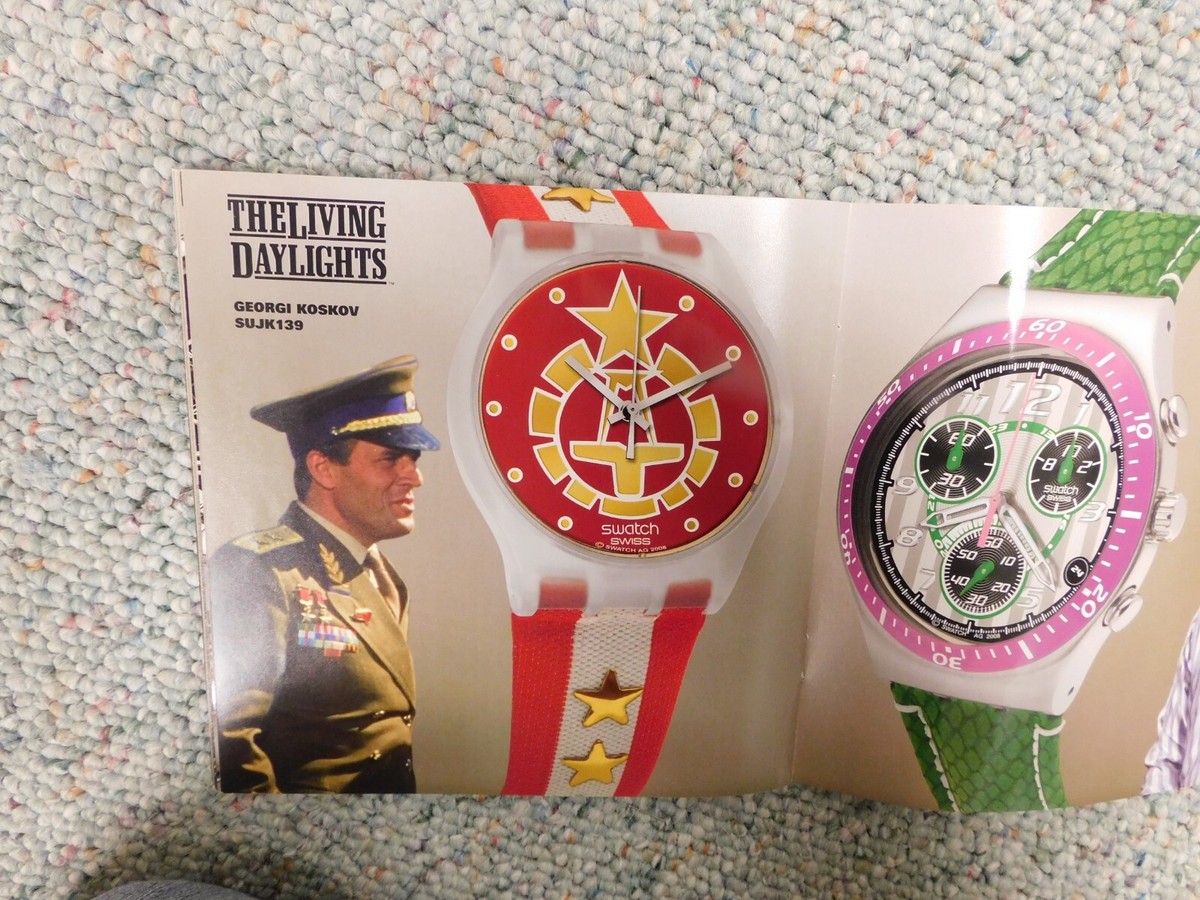 Swatch James Bond 007 Villains 2008 Collection Georgi Koskov