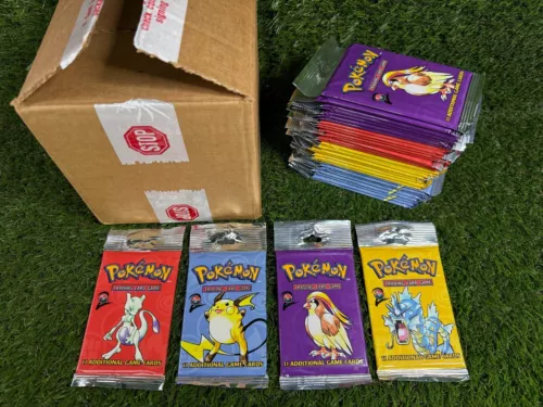 BOX FRESH | 1999 Pokemon Base Set 2 Booster Pack | LONG CRIMP | FACTORY SEALED