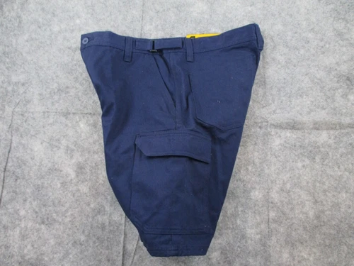 Eleven Mens Tradie Work Shorts 97R 38 Casual Work Wear New Navy Blue - Picture 4 of 12