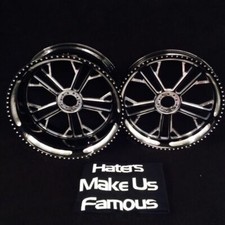 GSXR600/750 240 FAT TIRE BLACK KILO WHEEL PACKAGE FOR 01-05 Suzuki GSXR 600/750