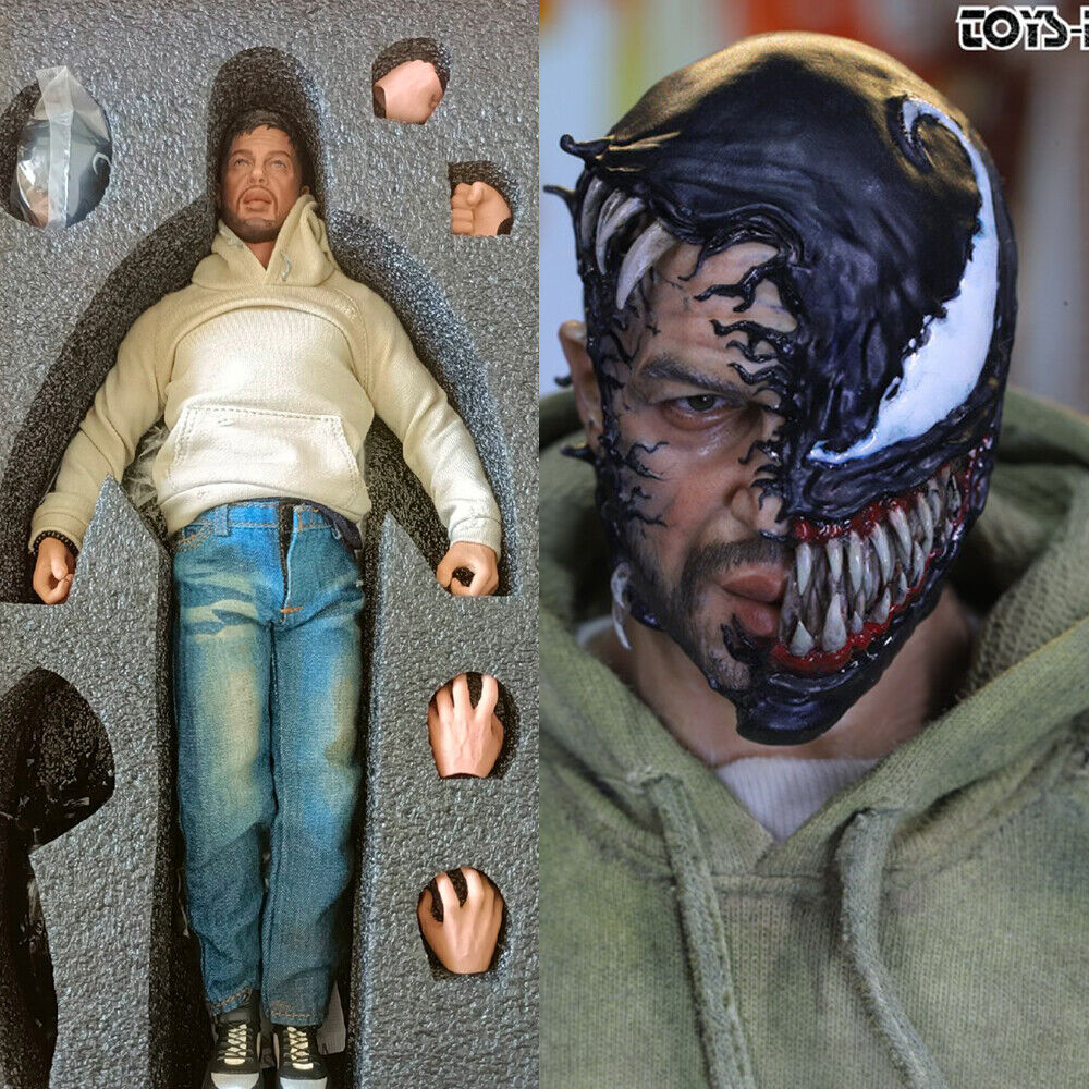 Toys Era Venom Eddie Brock The Parasitic 12in Action Figure Toys Era Venom Eddie Brock The Parasitic 12in Action Figure