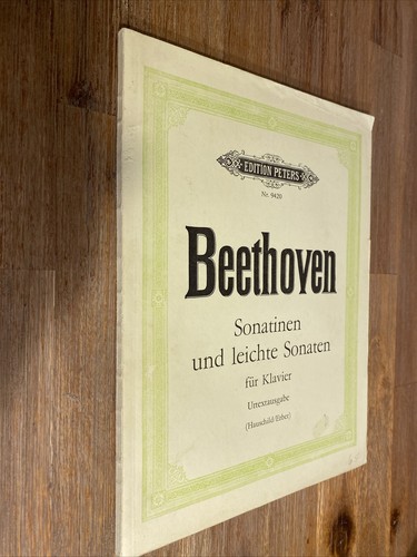 Old Sheet Music Beethoven Sonatas Piano - Picture 3 of 9