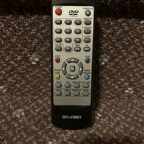 Go Video Sonic Blue DVP950 DVD Player Replacement Remote - Picture 3 of 8