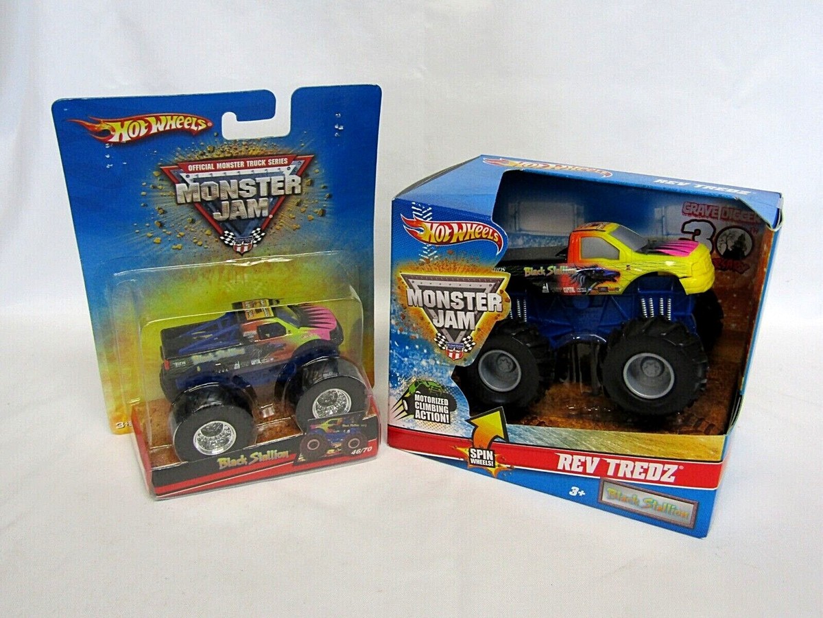 Hot Wheels Monster Jam 1:64 Diecast Rev Tredz 1:43 Monster Truck