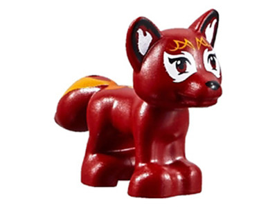 NEW LEGO - Animal - Land - Fox Flamy Dark Red x1 - Set 41074 41176