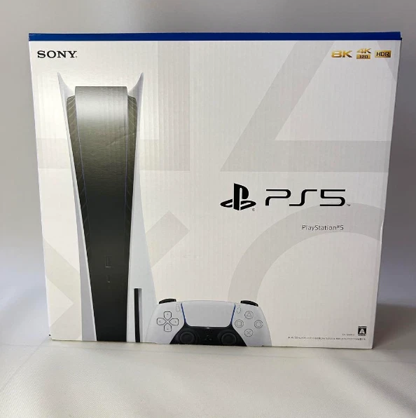 Sony PlayStation 5 PS5 CFI-1200A01 Blu-Ray Edition Game Console White  Excellent