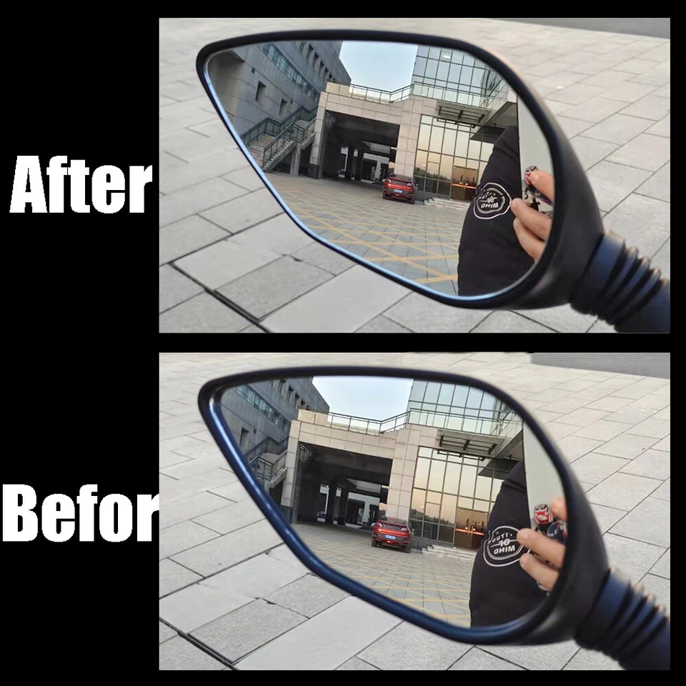 For SYM Cruisym 300 Convex Mirror Increase View Vision Lens Rearview Mirrors Foto 3 de 4